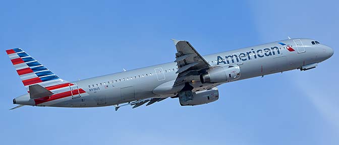 American Airbus A321-231 N918US, Phoenix Sky Harbor, October 10, 2017